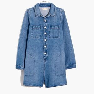 Madewell denim romper